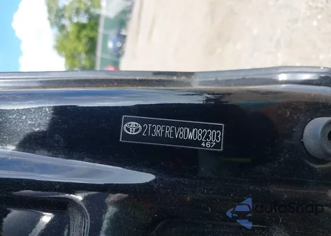 2013 Toyota Rav4 Xle из США, поврежденный, VIN 2T3RFREV8DW082303